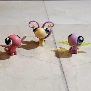 LITTLEST pet shop butterfly dragonfly‎ lot